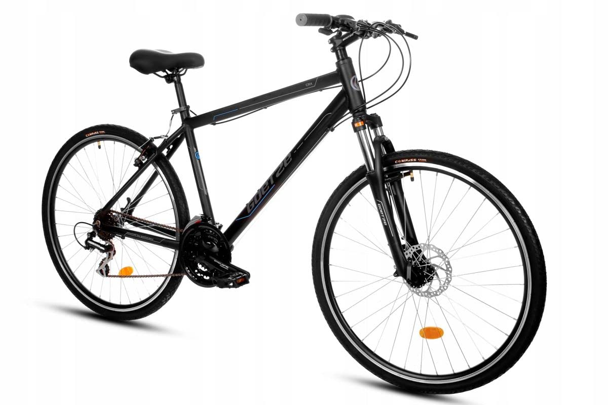 28 Inch Aluminium Men's Bike Men's Youth MTB Bicycle Mountain Bike Men's  Bicycle Youth Bicycle 21 Speed Shimano Bike Wheel Fork Suspension Fork  Hardtail Disc Brake Goetze Cross Black : Amazon.de: Sports