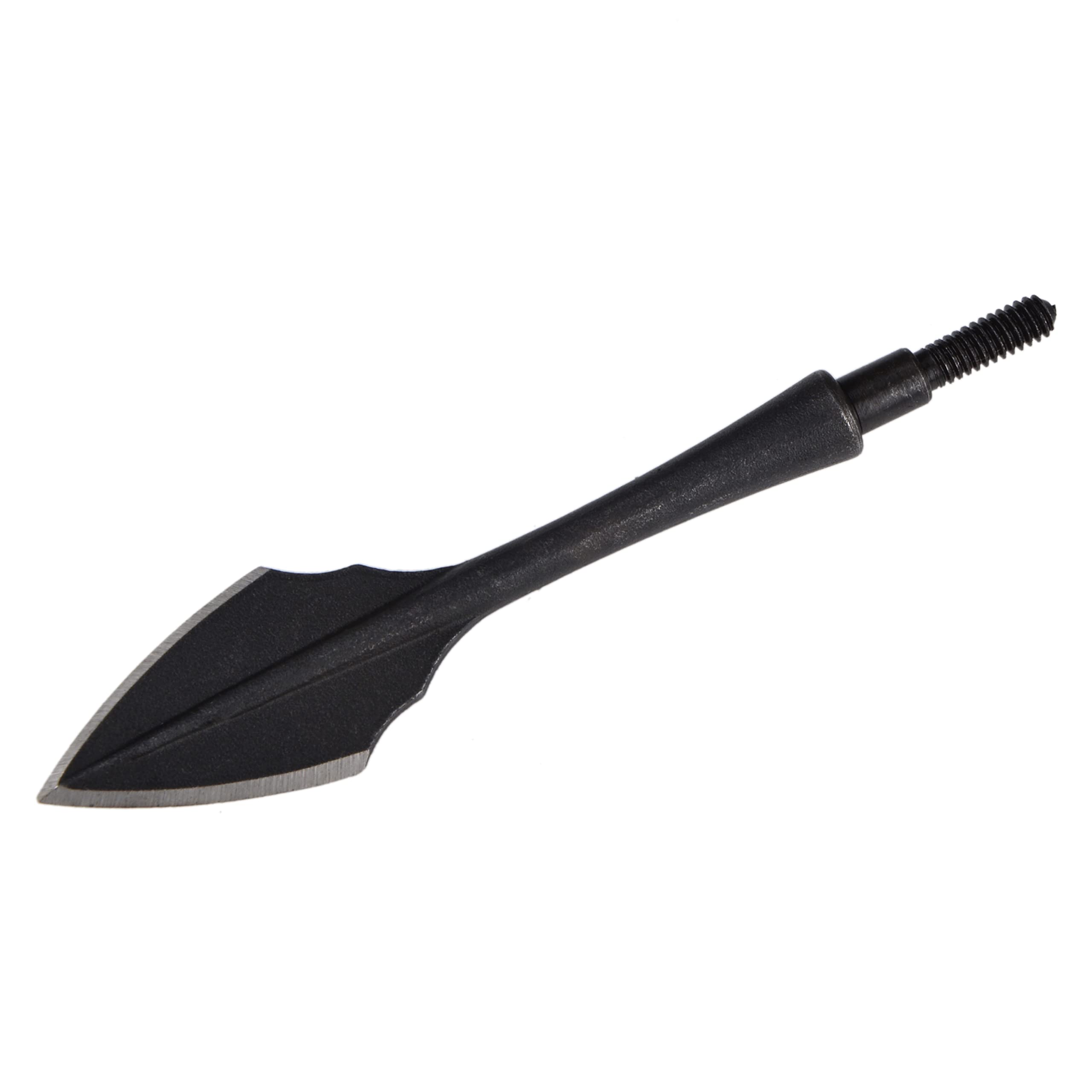 AMEYXGS 6X Frecce Puntes Tradizionali Broadheads Punte di Freccia a Vite Punte di Freccia in Metallo Teste Larghe per Tiro al Bersaglio e Gioco di Tiro
