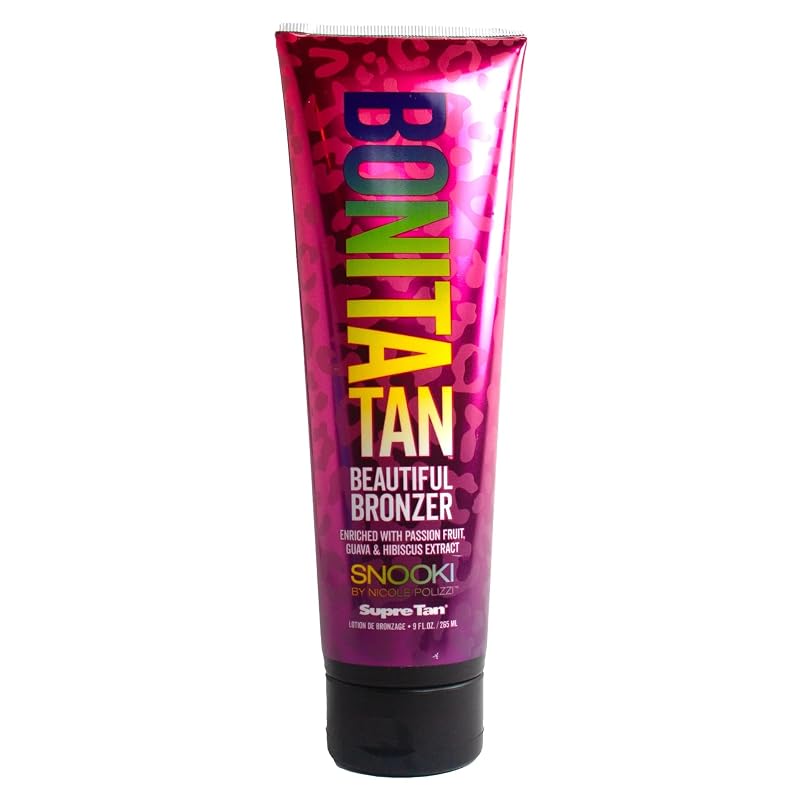 Loção bronzeadora Supre Snooki Bonita Tan Beautiful Bronzer, Brown