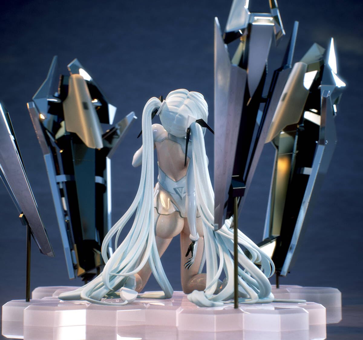 Amazon | ガレージキット 勝利の女神：NIKKE シンデレラ 1/7 / ガレキ