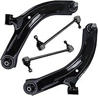 Vista 225 de Detroit Axle - Kit de brazos de control delanteros de 4 piezas para Ford Mustang Base GT 05-10 2005 2006 2007 2008 2009 2010, 2 brazos de control