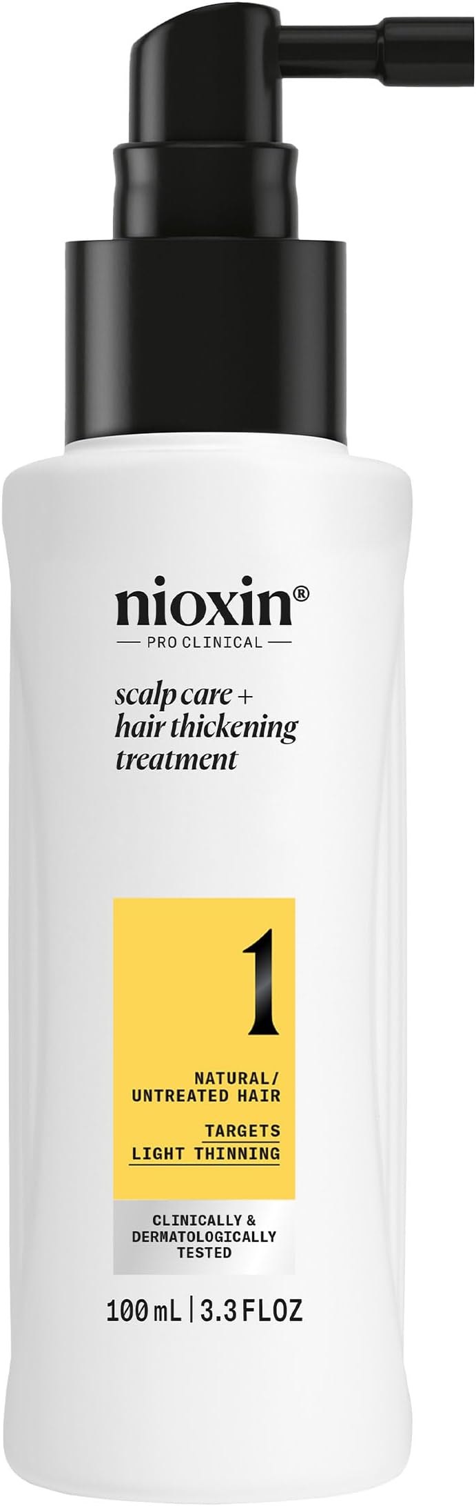 Scalp & Hair Leave-In Treatement System 1 (Fine Hair/Normal to Light Thinning), 3.4 oz