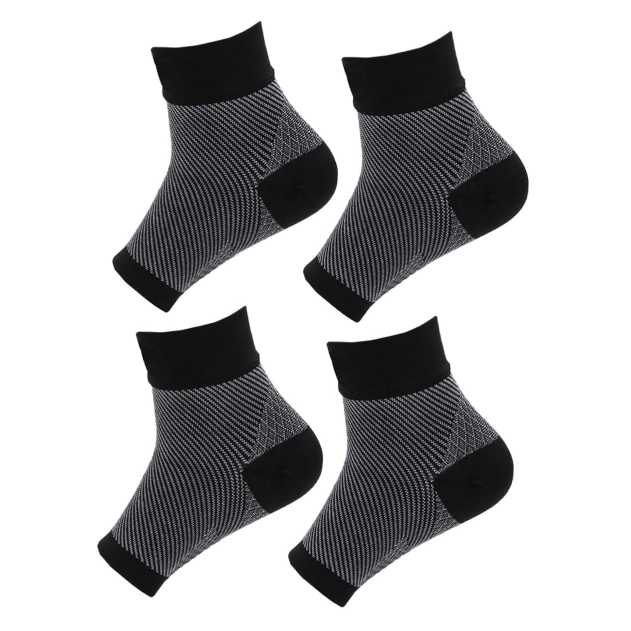 Didiseaon Ankle Brace Compression Foot Socks Plantar Relief Socks for Sports Daily Wear