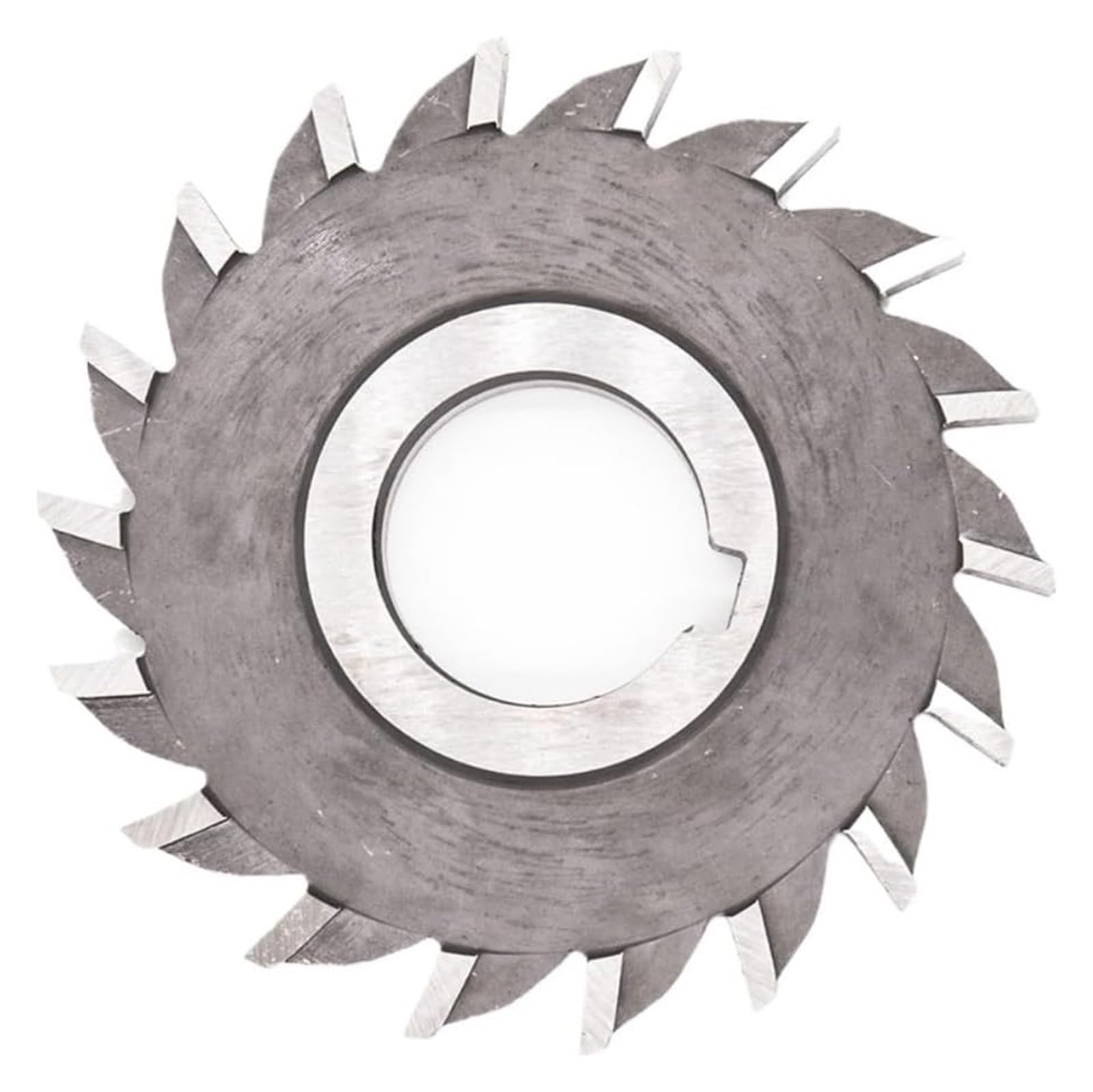 Fresa frontal de tres dientes rectos, fresa de engranajes de acero de alta velocidad for hardware, 1 pieza(100MM*6MM)