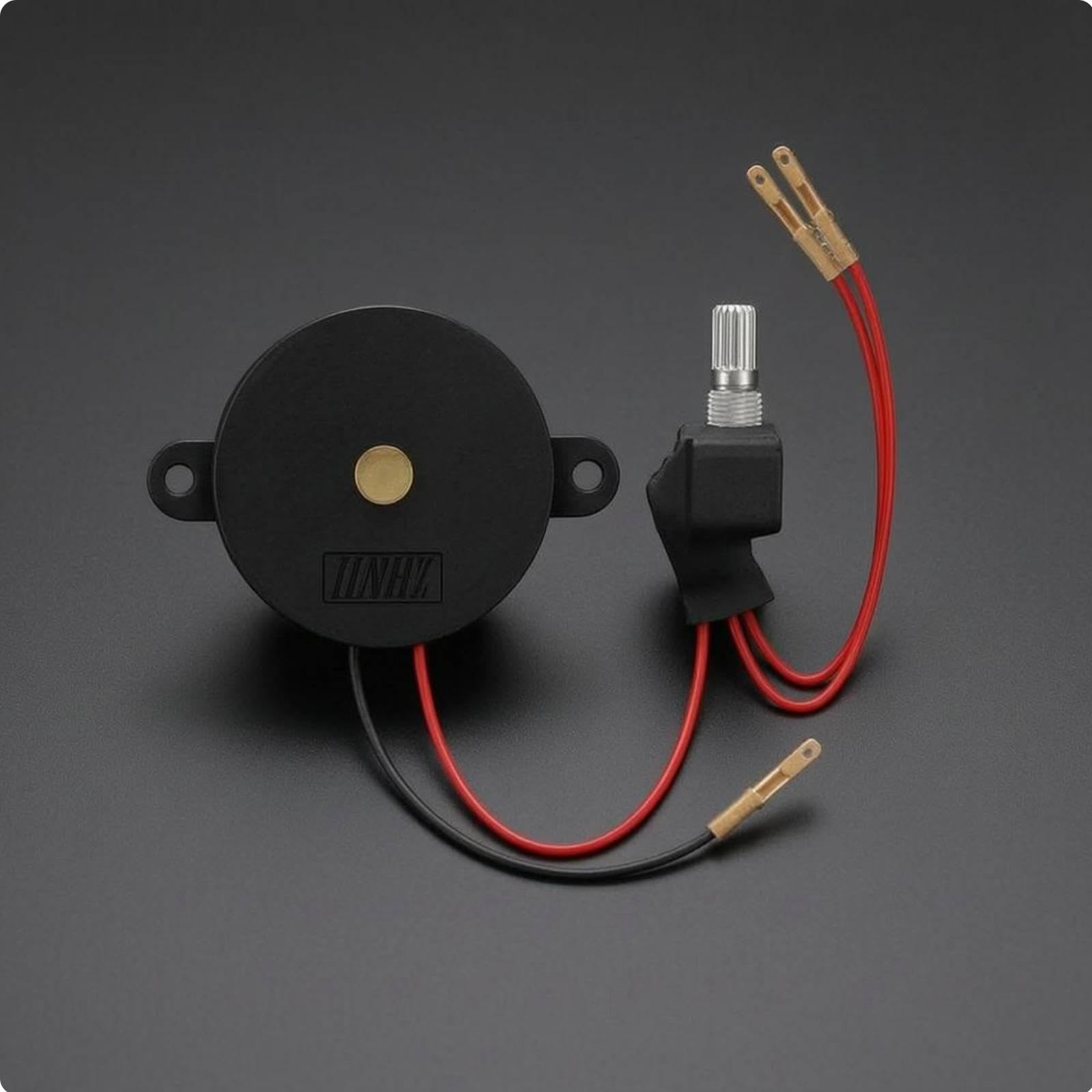 4 Pièces Avertisseur de Clignotant Flasher Rappel Sonore de Direction Ajustable 120db Structure Plastique et Cuivre Stabilité par Tous TEM, 5 pièces