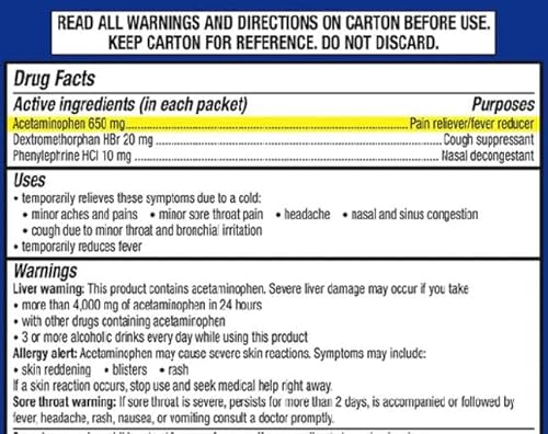 Theraflu Daytime Severe Cold & Cough, 6 Packets (Pack Of 2) #TOP1
