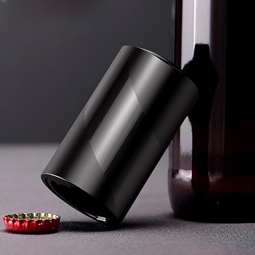 Miniatura 5 de Paquete de 2 abridores de botellas de cerveza Pealonster con tapa magnética, abridor automático de botellas, sin daños a la tapa, sin daños a las