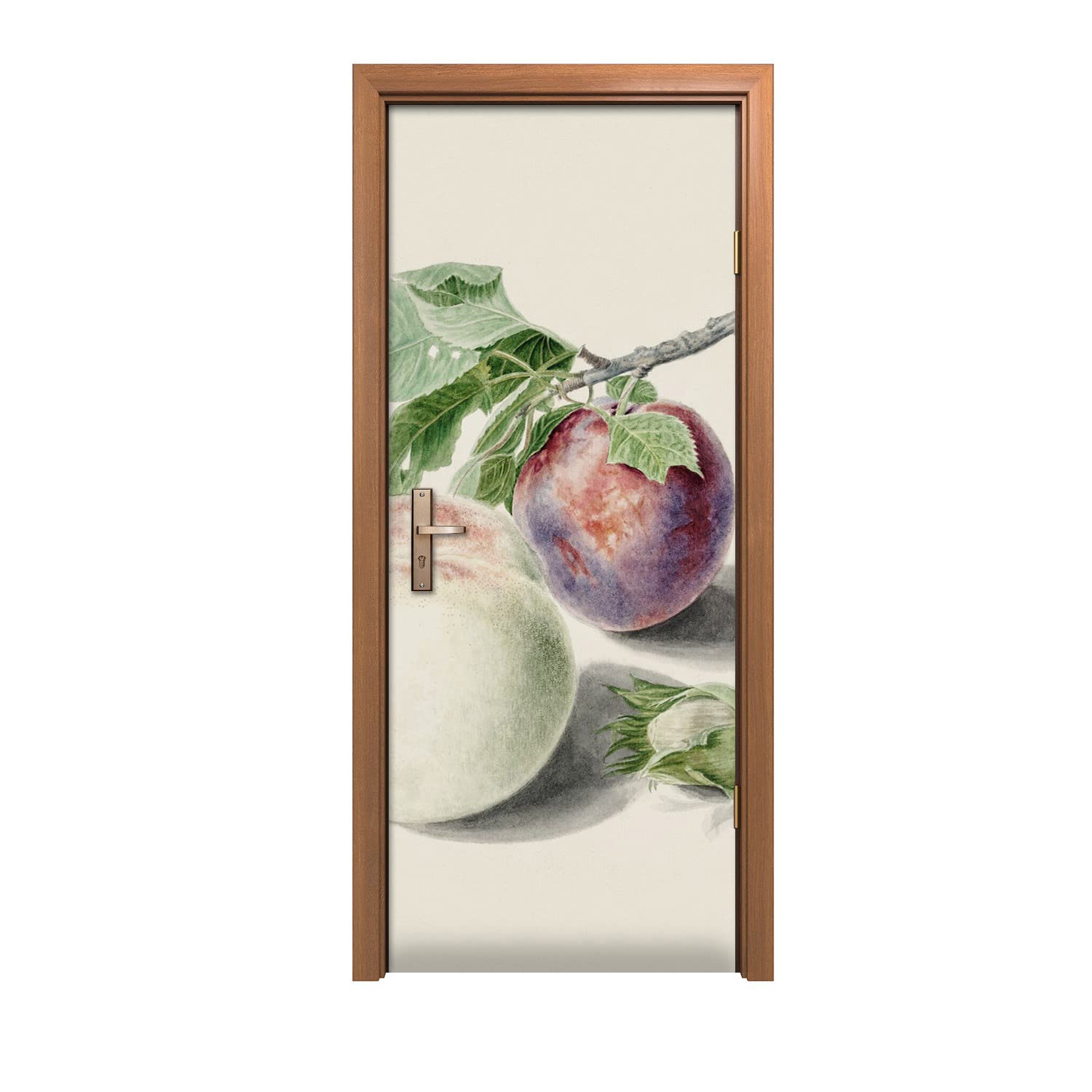 Autocollant de porte Coloray pour masquer les imperfections et décorer votre entrée