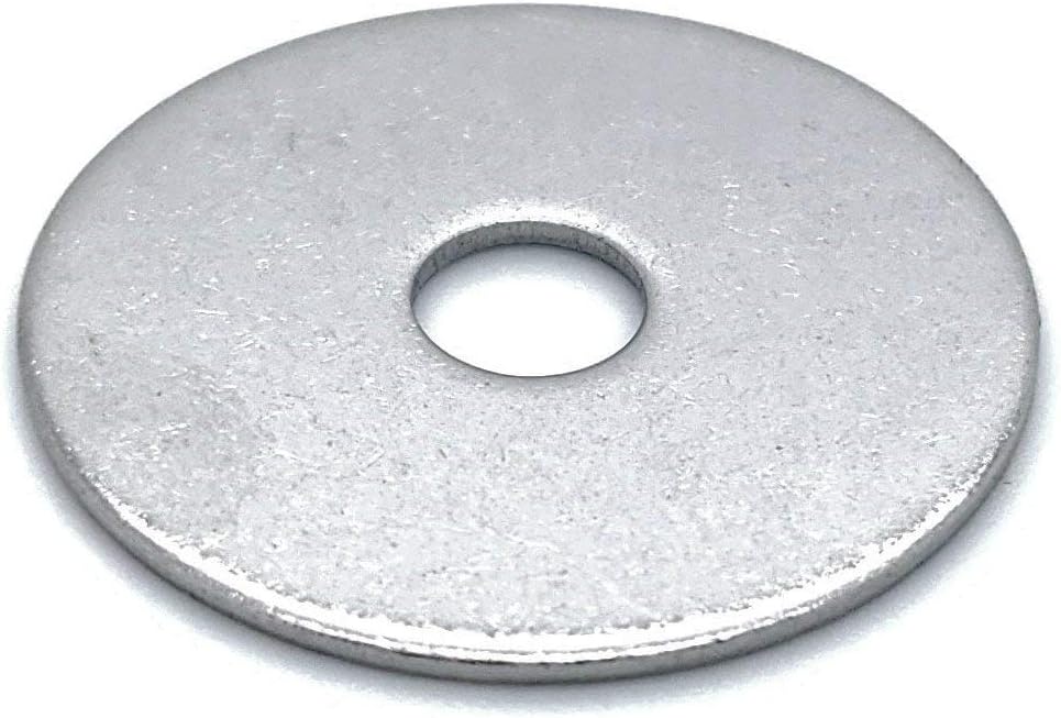 SNUG Fasteners (SNG561) 50 Qty #8 x 3/4" 304 Stainless Steel Fender Washers, Count