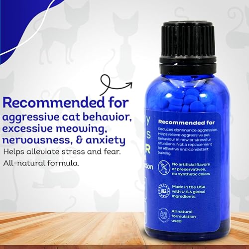 Miniatura 5 de HealthyAnimals4Ever HA4E - Tabletas calmantes para gatos estresados y agresivos - Reduce la agresión del gato y promueve la relajación - Remedio
