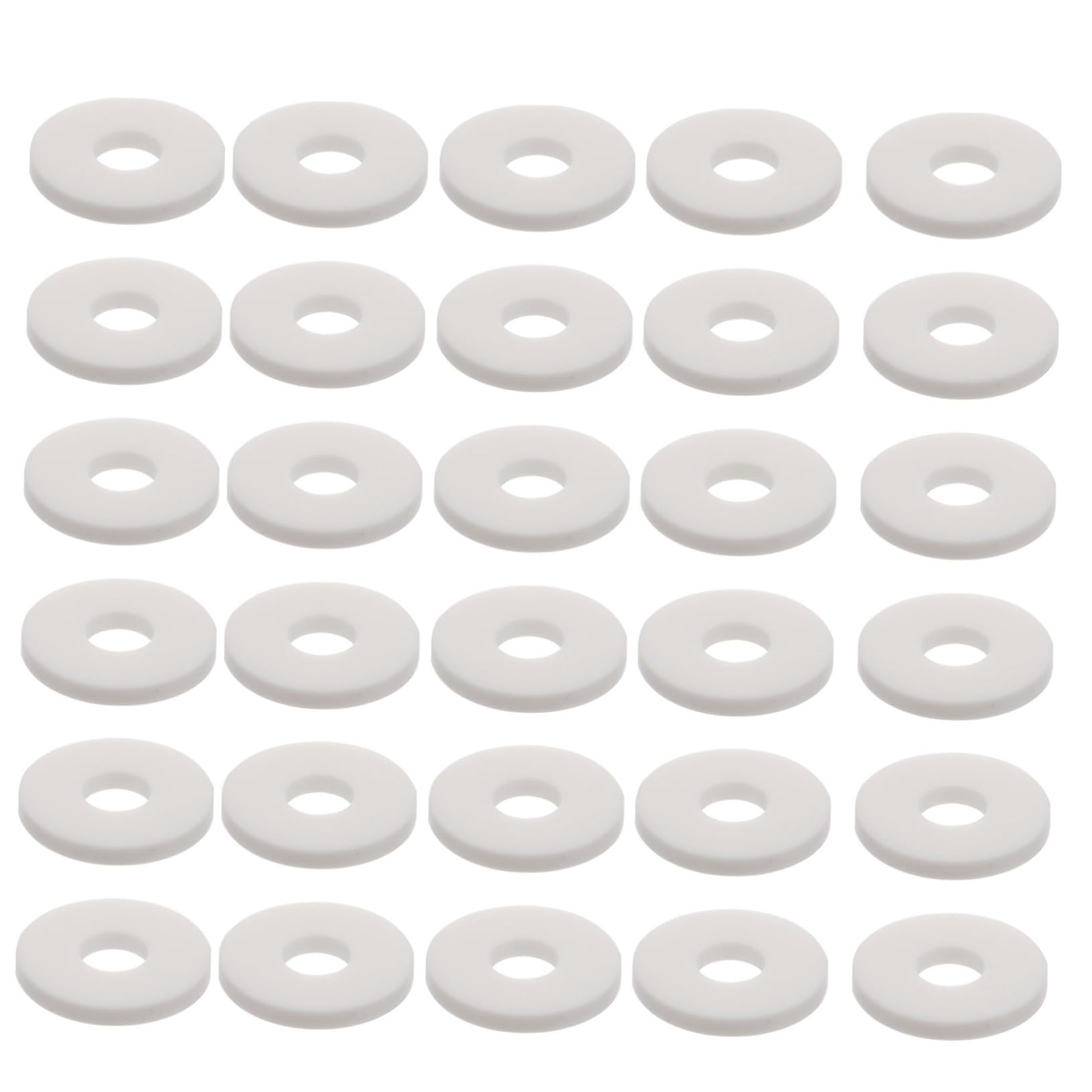 Yardwe 30Pcs Skid Silicone Guitar Strap Locks Durable Non Drop Blocks for Acoustic and Electric Guitars for Secure Strap Attachment