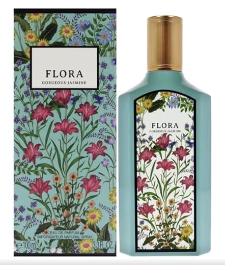 Perfume Compatible with Guccii Flora Gorgeous Jasmine Eau de Parfum 100ml | Long Lasting Floral Fragrance for Women | Swee...