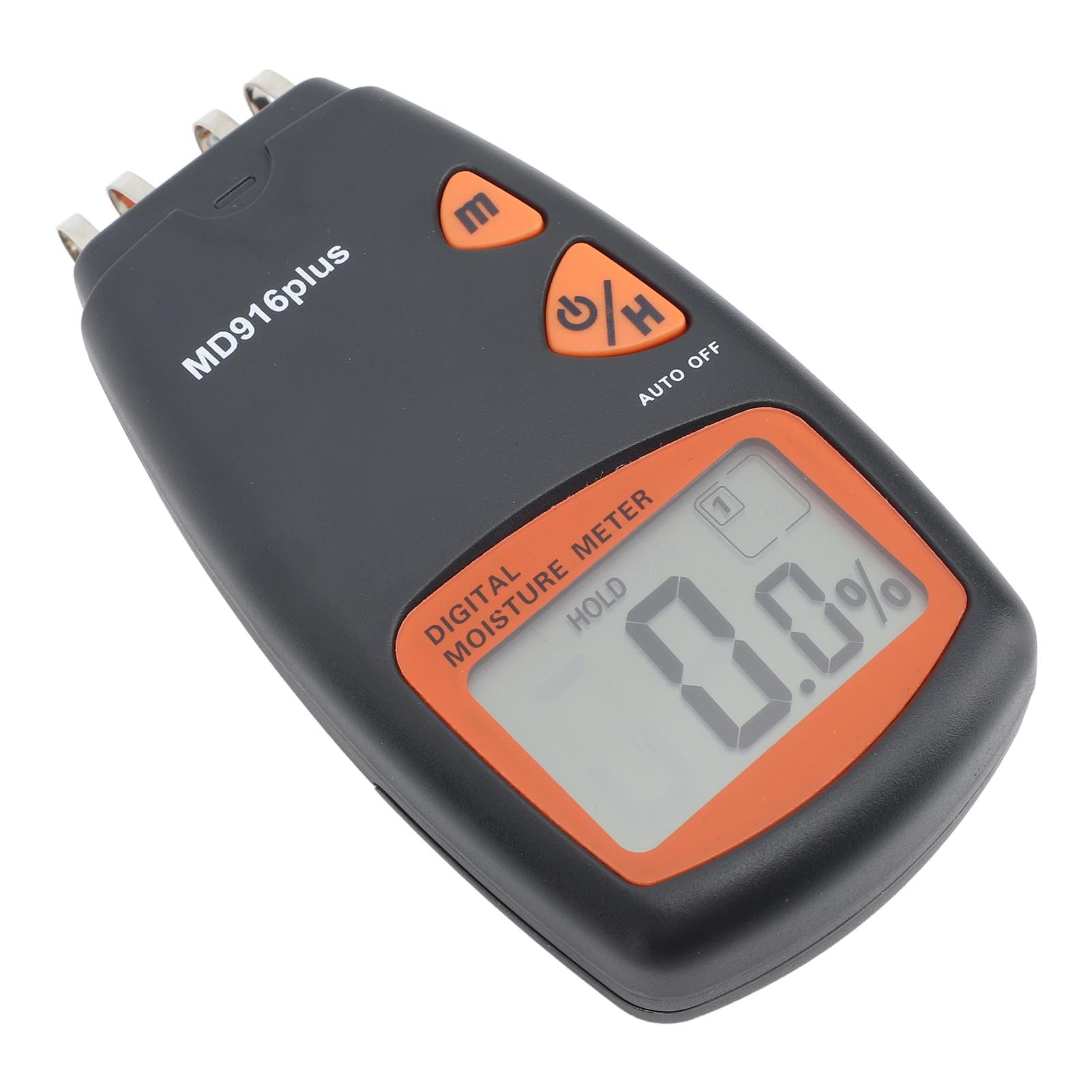 Hyuduo Medidor de Humedad de Madera, Medidor de Humedad Digital para Madera y Paneles de Yeso, Rango de Medición de 2 a 40, Bolsa de Transporte Portátil, para Constructores, Contratistas,