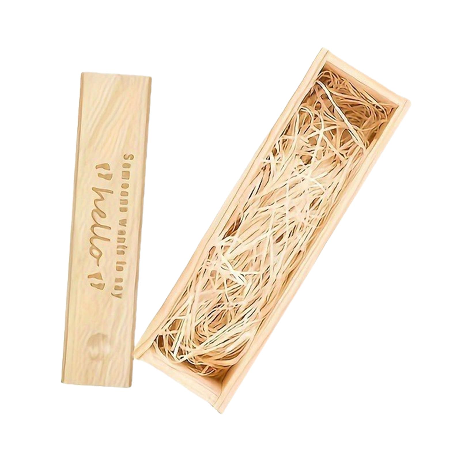 Kangnice Portable Wood Memory Box to Keep Pregnancy Tests Organized Home or During Travel Suitable for Expectant Women Portable Wood Pregnancy Memory Box