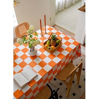 【le jacquard francais 】花柄テーブルクロス オレンジ le jacquard francais 】花柄テーブルクロス オレンジ le