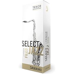 Saxo Tenor Selmer Mark Vi Segunda Mano DAddario Rico Filed Medium 2 Strength Select Jazz Reed for Tenor Sax (Pack of 5)