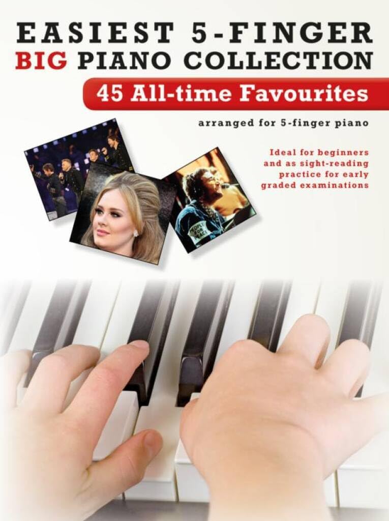 Easiest 5-Finger Piano Collection: 45 All-Time Fav.