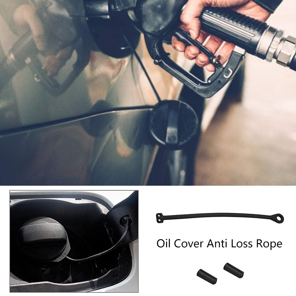 Cavo Tappo Benzina Universale In Gomma – Ricambio Per BORA, CADDY, AUDI A1/A2/A3/A4/A6/A8, SEAT, SKODA - 2