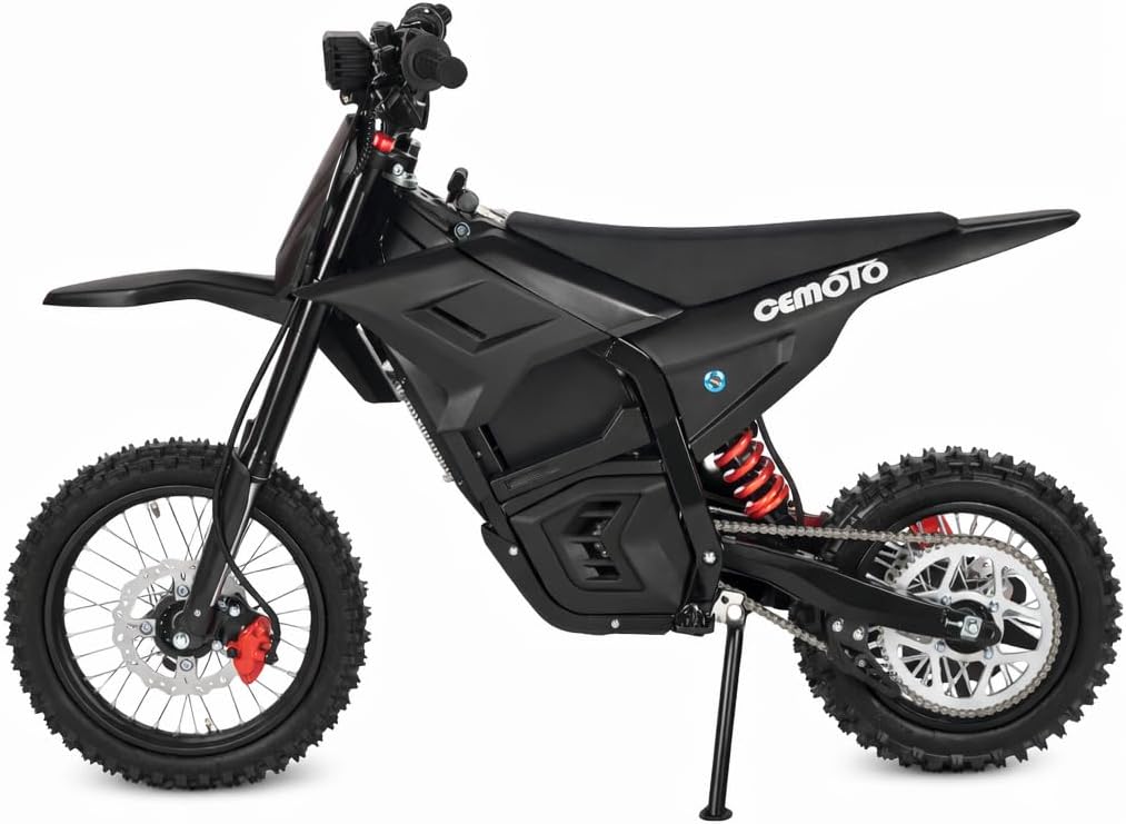 Electric Dirt Bike for Adults - 3000W 40MPH Motor Electric-Motorcycle - 48V 53 Miles Range Battery Dual Hydraulic Brakes and Full Suspensions Mountain Off-Road Electric Dirt Bike