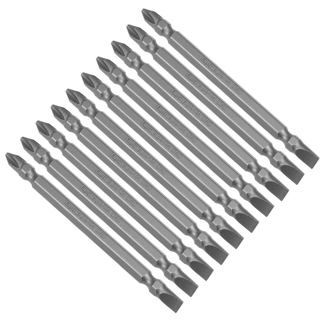 Embout de tournevis double PH2 magnétique uxcell en acier S2
