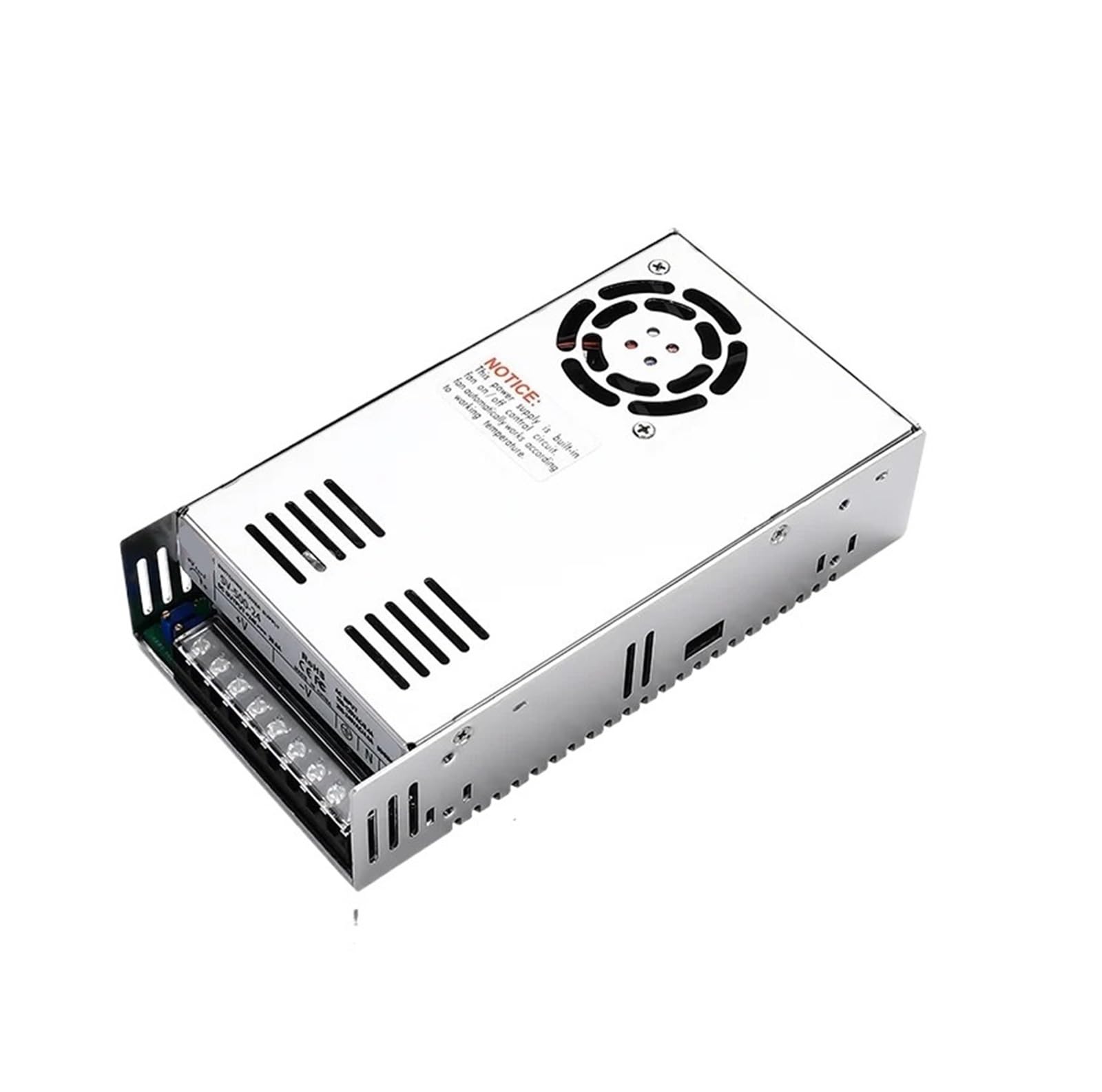 JJKKOZVQF 60W 120W 250W 350W 500W 600W Switching Power Supply Three-phase 380VAC Input AC To DC 12V 24V Single Output(24V,250W)