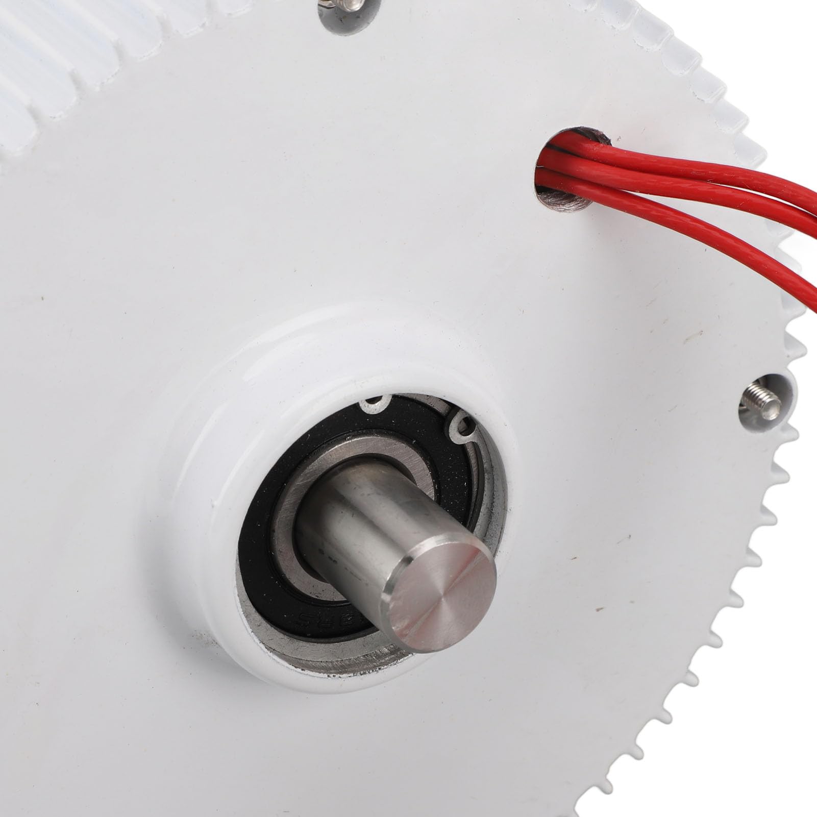 Cocoarm Generatore a Doppio Albero 48V, Generatore Sincrono a Magneti Permanenti Lega di Alluminio Uscita CA Trifase Lubrificazione a Grasso Design Compatto per Turbine Eoliche Orizzontali Verticali