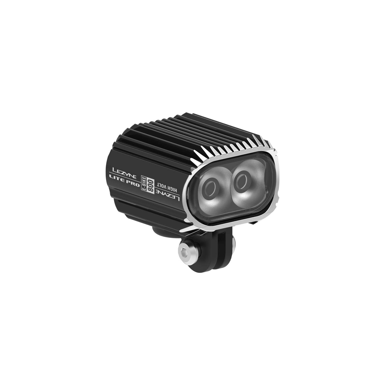 LEZYNEEbike Lite Pro Drive 800 Switch Headlight Black, High Volt