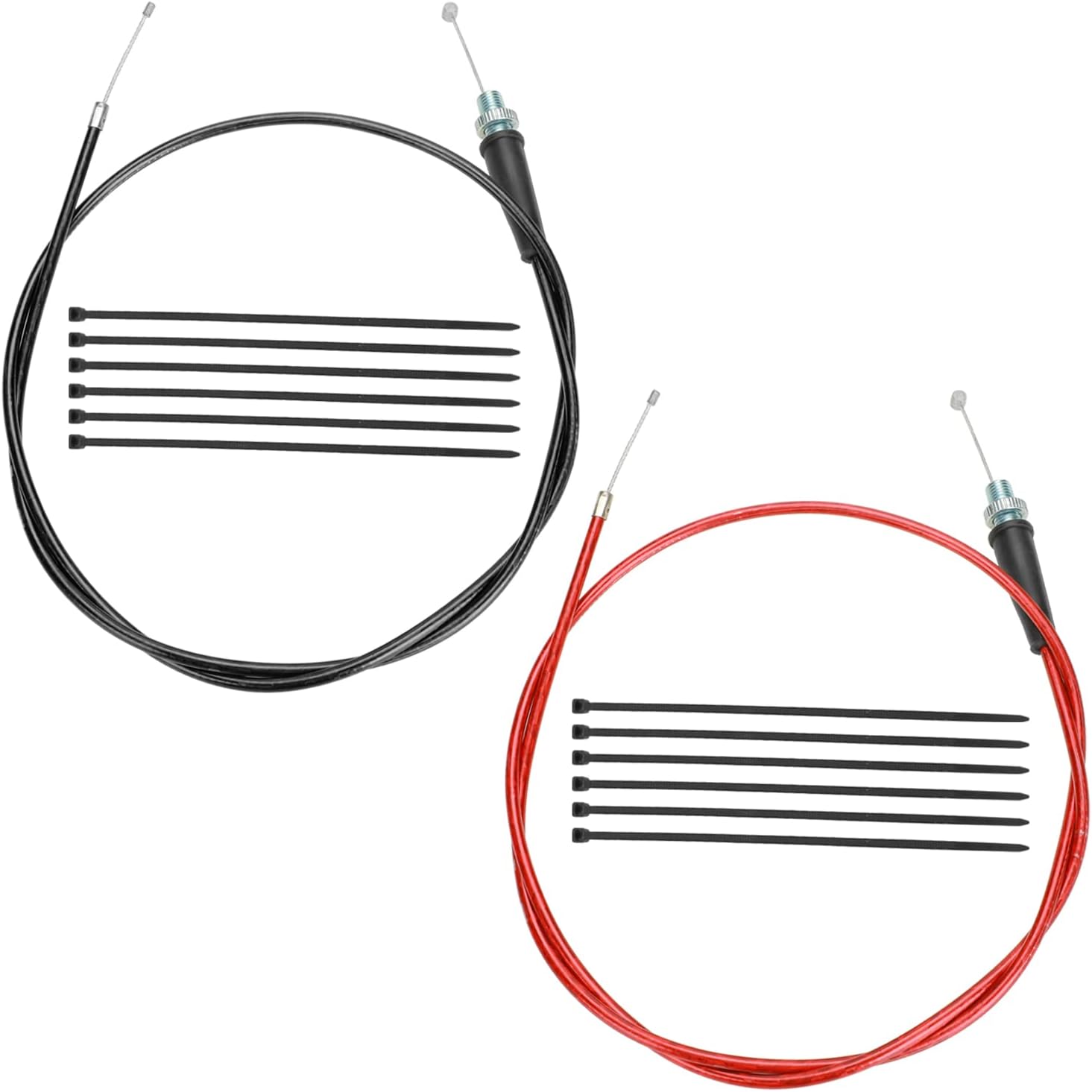 YOXUFA 50 inch Throttle Cable Compatible with Predator 196cc 212cc 6.5hp Coleman