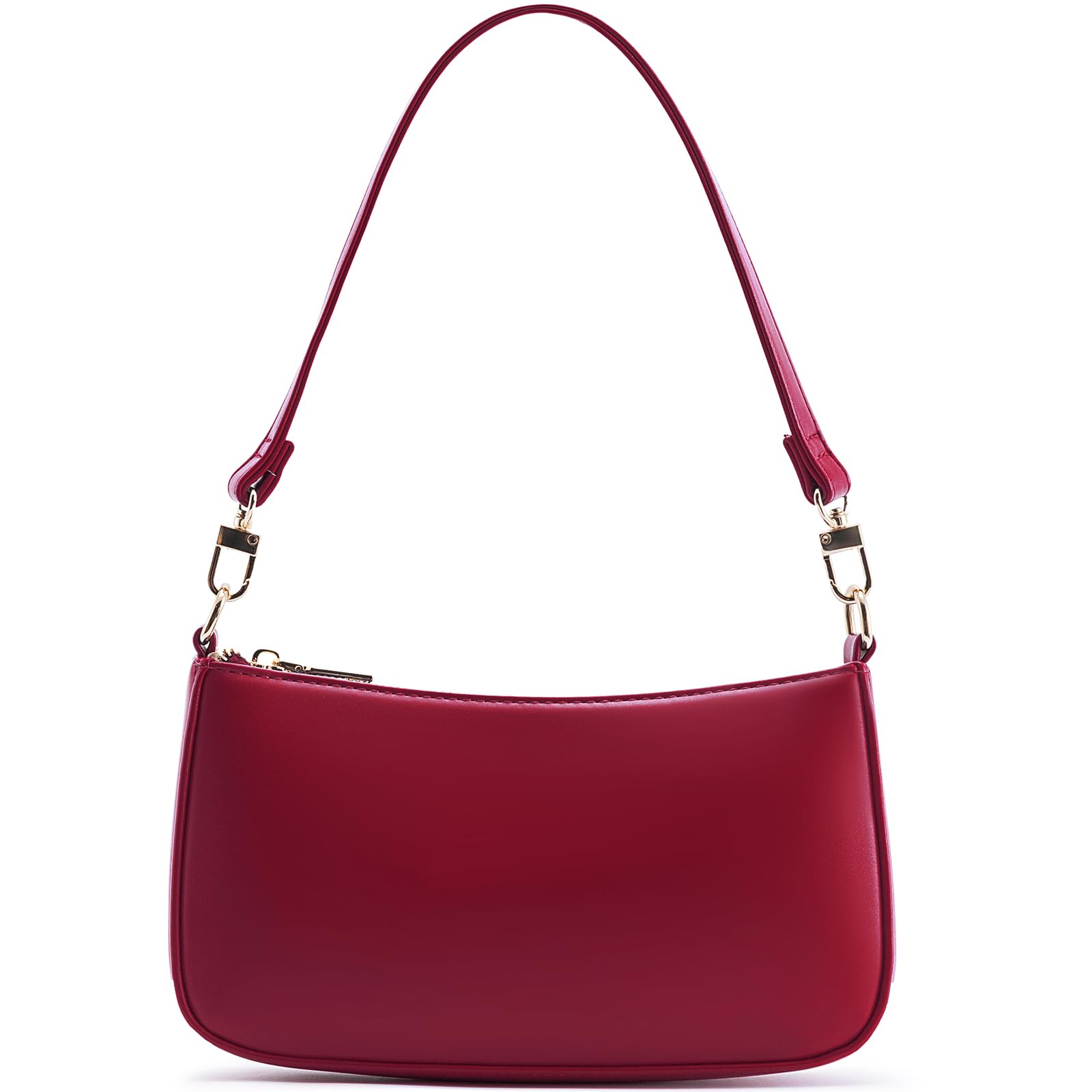 NIUEIMEE ZHOUShoulder Bag for Women Retro Vegan Leather Classic Tote HandBags Purses with Zipper Closure