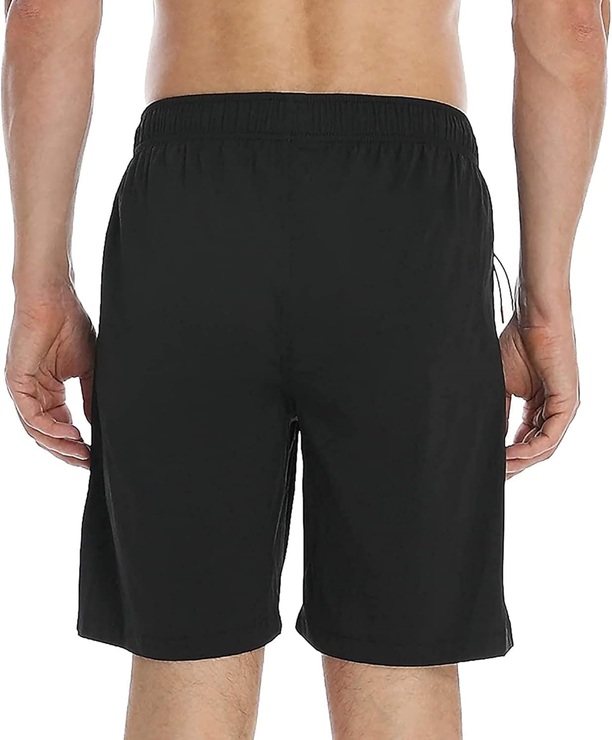 HODOSPORTS Mens No Liner Swim Trunks Quick Dry 9 Inch with Zipper Pockets Bathing Suits for Men Lineless Swim Shorts - Image 4