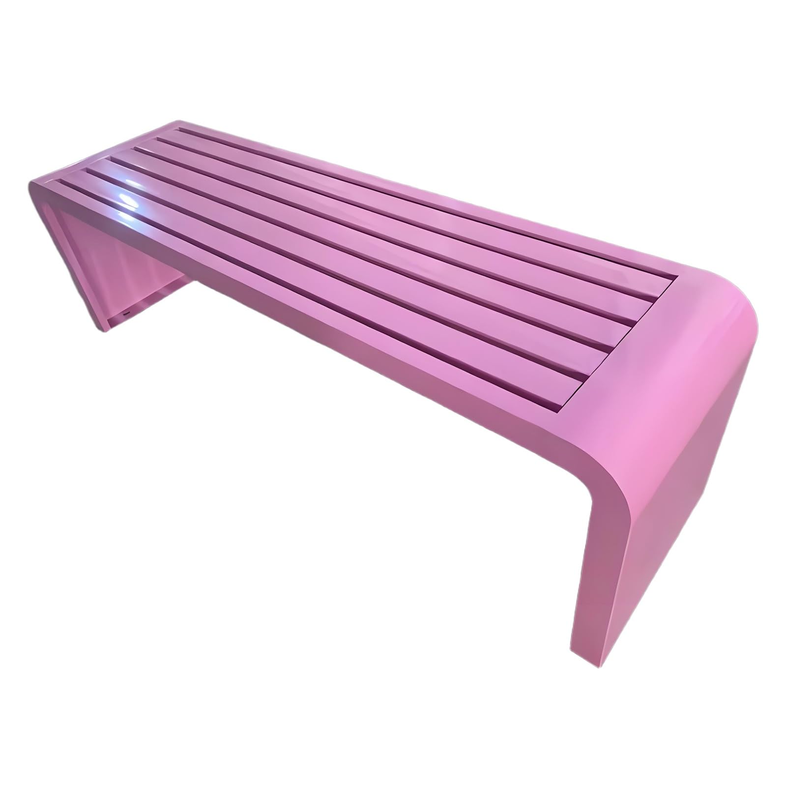 Banquette en métal sans assemblage YVYKFZD banc de jardin extérieur longue durée
