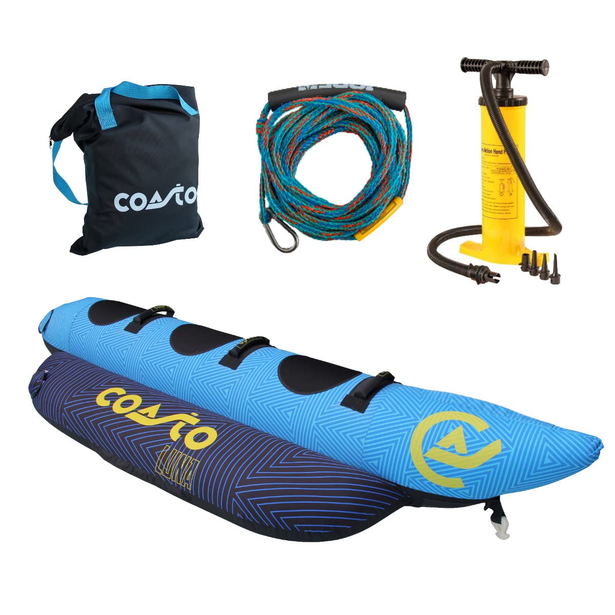 COASTO Luna - Tubo a banana per 3 persone