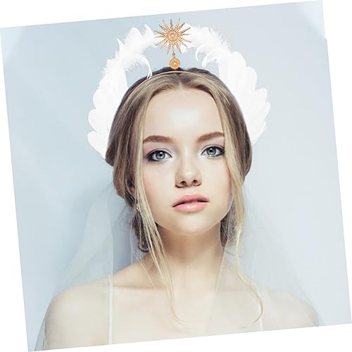 Miniatura 6 de Abaodam 2 diademas de Nuestra Señora, accesorios para la cabeza de boda, accesorios para mujer, tocado de Halloween para mujer, tocado de Navidad,