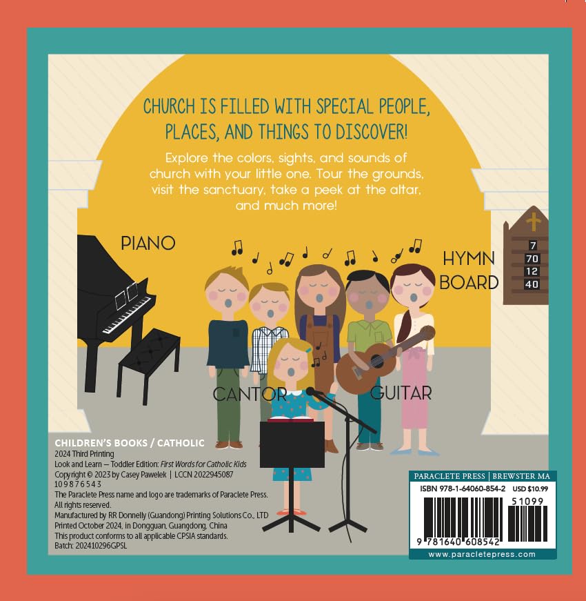 Look and Learn ― Toddler Edition: First Words for Catholic Kids (Look and Learn Series) - Image 2