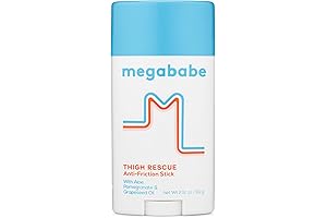 Megababe Anti-Chafe Stick for Blisters, Thighs, Arms, and Bra Lines