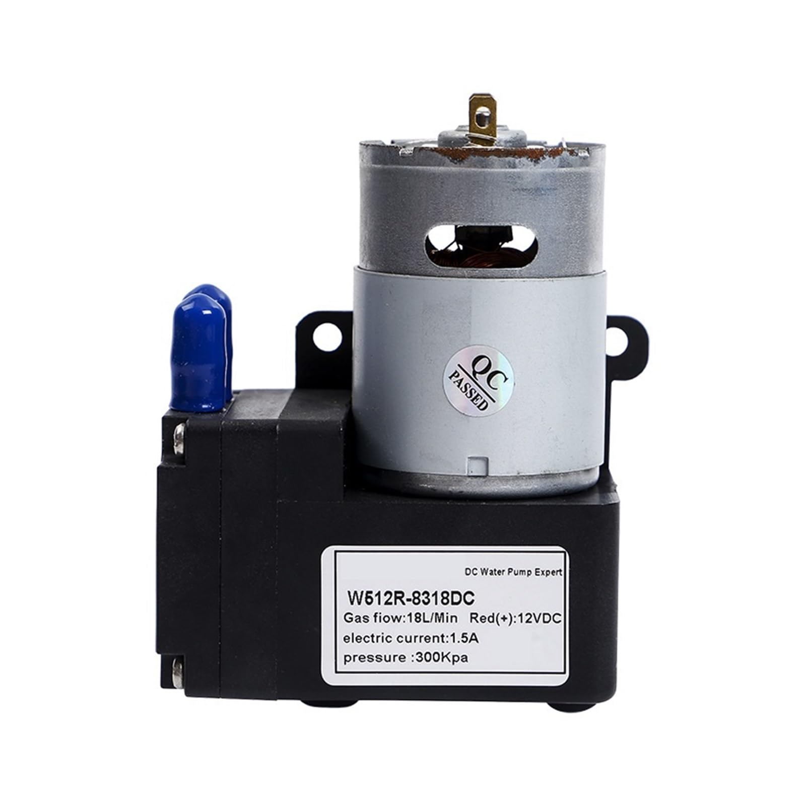 Cczrd One Color Miniature Air Pumps Vacuum Booster Small Diaphragm Self-Priming Smooth Operation Flow Steady Reliable(W512-8013Dc)