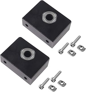 3D Printer Upgrade Aluminum Z-Axis Leadscrew Top Mount for CR-10/CR-10S, Ender 3/Ender 3Pro/Ender 3 V2 Metal 3D Printer Z-Rod Bearing Holder