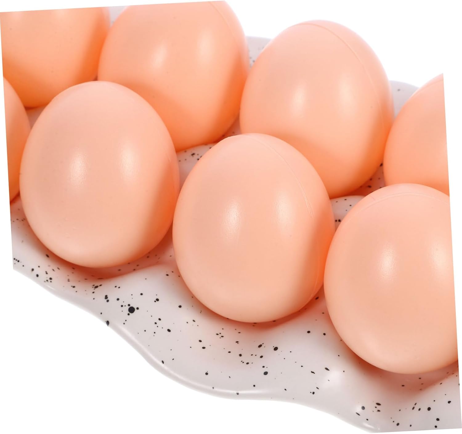 Elegant Ceramic Egg Tray Cell Porcelain Egg Holder for Refrigerator Storage Nonslip Bottom Design for Stability Kitchen Organizer for Fresh