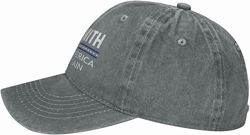 Miniatura 3 de Jacks Smith Hat Jacks Smith Making America Great Again Sombrero para hombres Sombreros de béisbol con sombrero de diseño, Gris