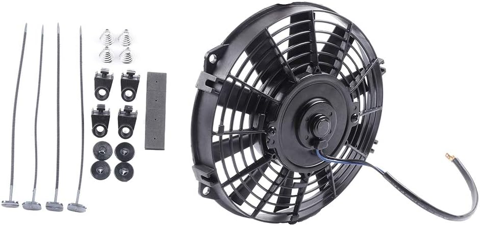 Radiator Cooling Fans Assembly Fit for 2004-2009 for Kia Amanti 2009-2011 for Kia Borrego 2014-2018 for Kia Cadenza 2010-2018 for Kia Forte 2010-2016 for Kia Forte Koup