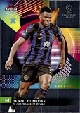 2023-24 TOPPS UEFA FINEST CLUB COMPETITIONS #54 DENZEL DUMFRIES FC INTERNAZIONALE MILANO SOCCER OFFICIAL TRADING CARD OF SOCCER