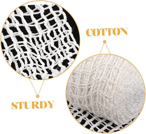 Miniatura 6 de Rollo de herramientas para nudillos de cerdo y Siew de char, bolsa de red de carnicero para bolsas de cuerda de carne, calcetines de malla de