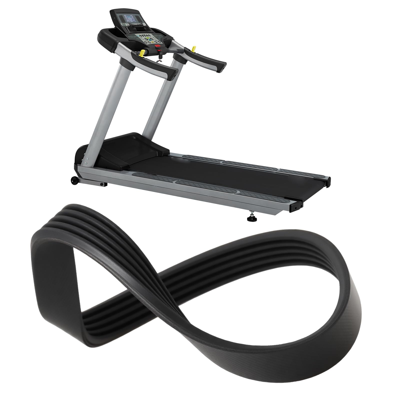 Cinghia per tapis roulant 336EPJ a 5 nervature, larghezza 11,7 mm, compatibile con cinghia Vega per tapis roulant