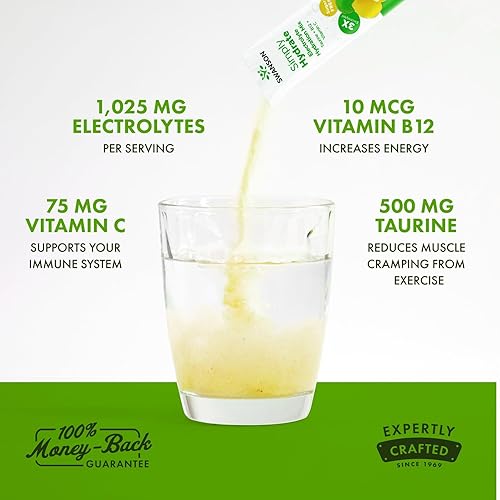 Miniatura 4 de Swanson Simply Hydrate Mezcla de electrolitos en polvo, mezcla de bebida sin azúcar con 0 calorías, conveniente polvo de hidratación para llevar,