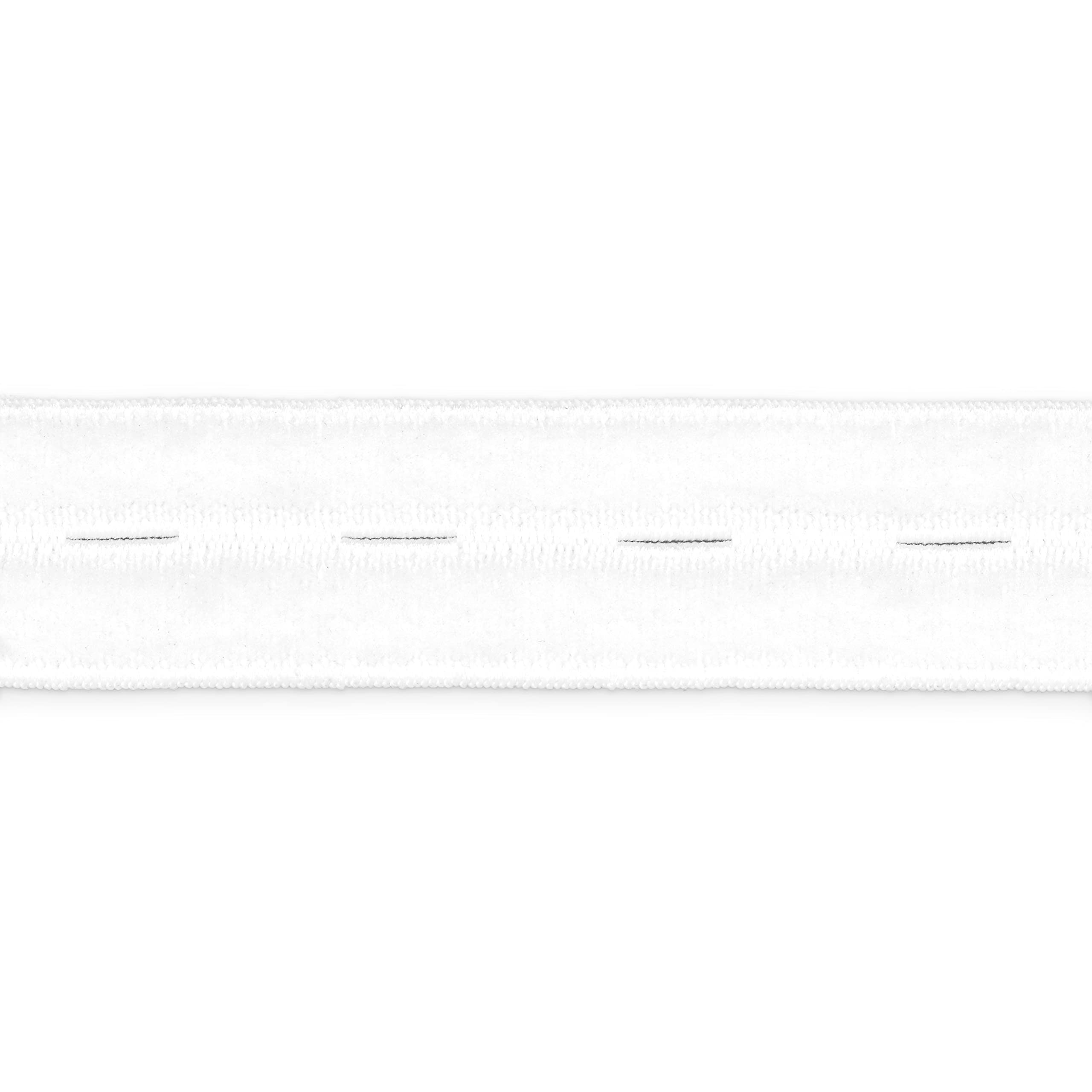 Dritz 9347 W Specialty boutonnière élastique, Blanc, 5/20,3 cm