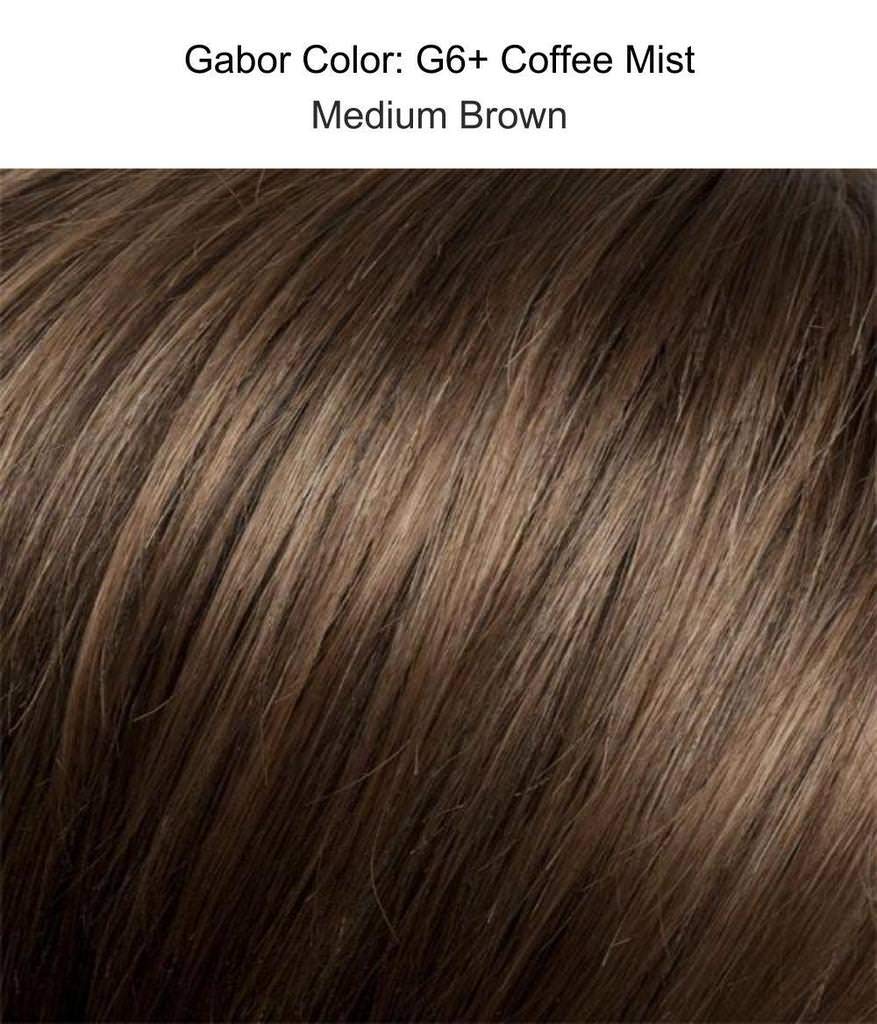 Bundle - 5 items: Prodigy Wig by Gabor, Christy's Wigs Q & A Booklet, 2oz Travel Size Wig Shampoo, Wig Cap & Wide Tooth Comb - Color: G6+