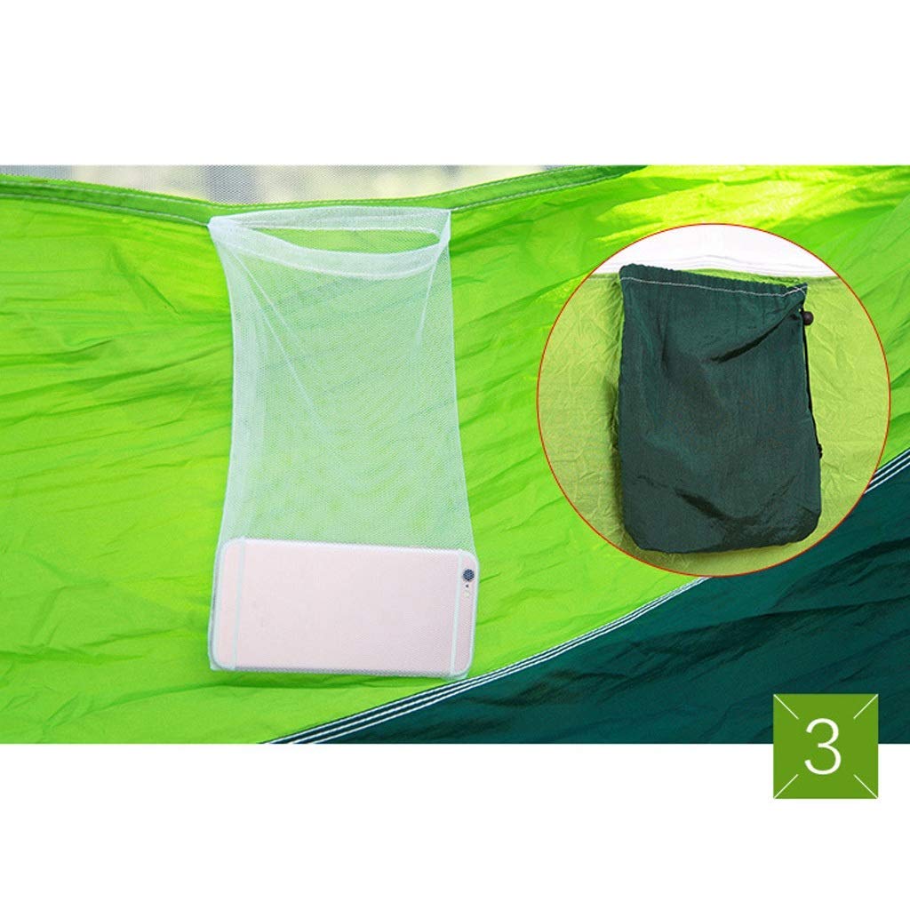 Hamac Moustiquaire de Voyage en Nylon Parachute Doux et Respirant