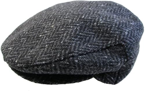 Miniatura 10 de Gorra plana para hombres hecha en Irlanda Irlanda gorra plana ajuste completo 100 lana irlandesa