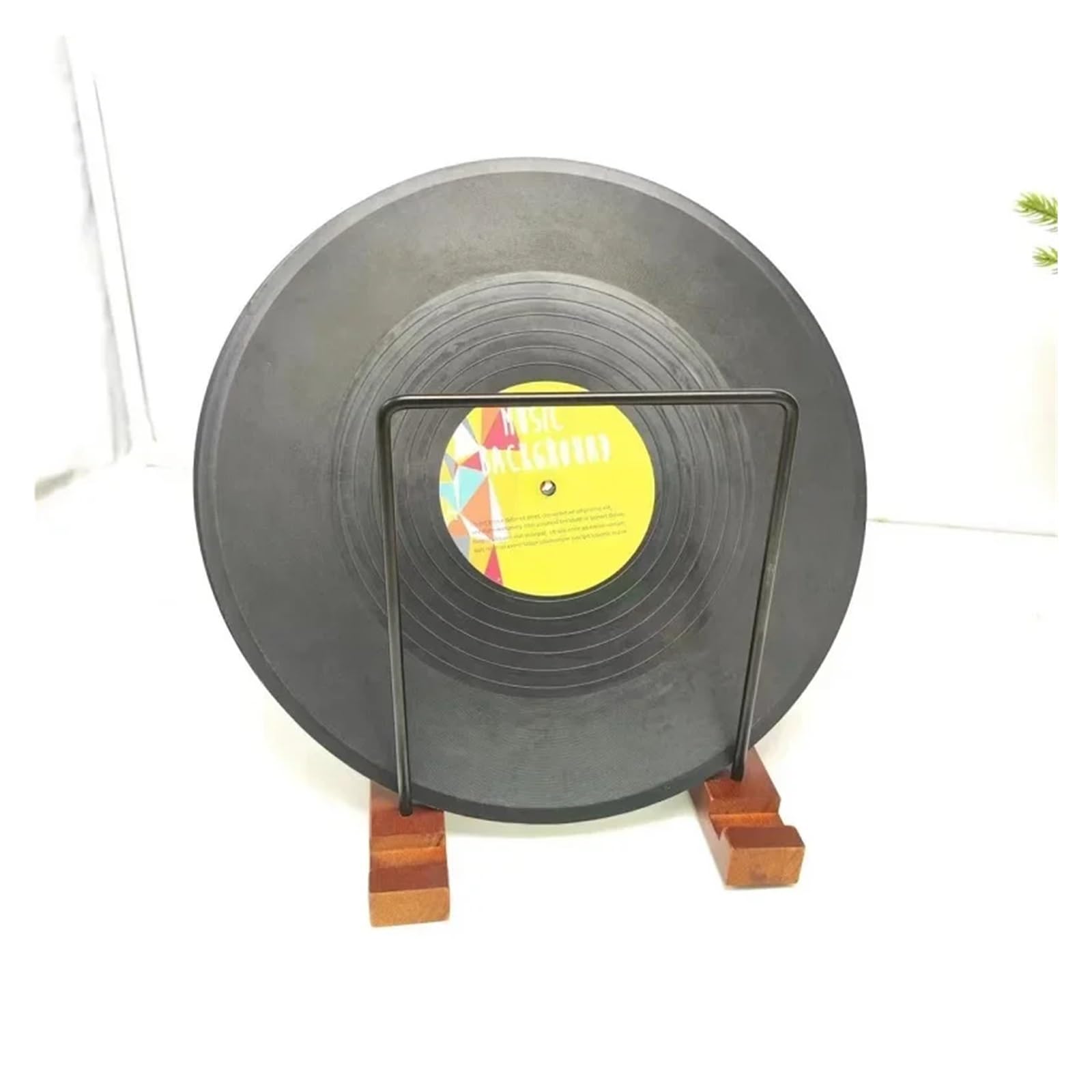 Porta Vinili Supporto for portadischi Portaoggetti da tavolo in vinile in legno, portaoggetti for album per Album