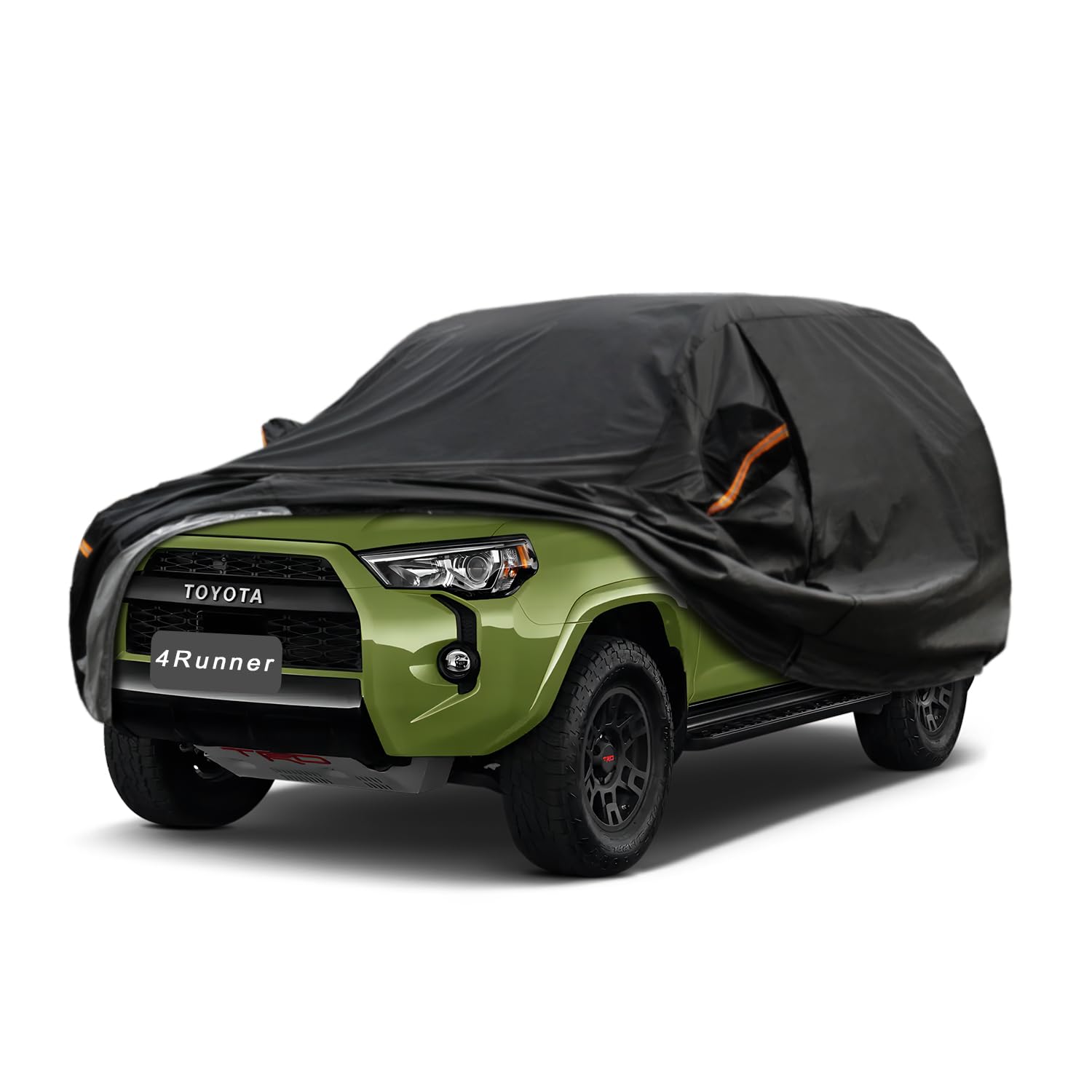 GUNHYI 7 Layers SUV Car Cover Custom Fit Toyota 4Runner (1995-2025) | All-Weather Waterproof Heavy-Duty Fabric, scratch-proof cotton lining, outdoor sun/rain/snow/wind/dust protection.